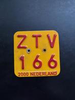 Verzekeringsplaatje jaar 2000, Ophalen of Verzenden, Gebruikt