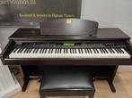yamaha CVP-201 digitale piano, Gebruikt, Bruin, ., Digitaal