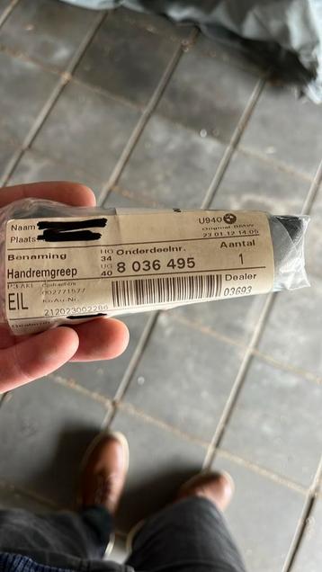 Handremgreep BMW 1 serie E87 beschikbaar voor biedingen