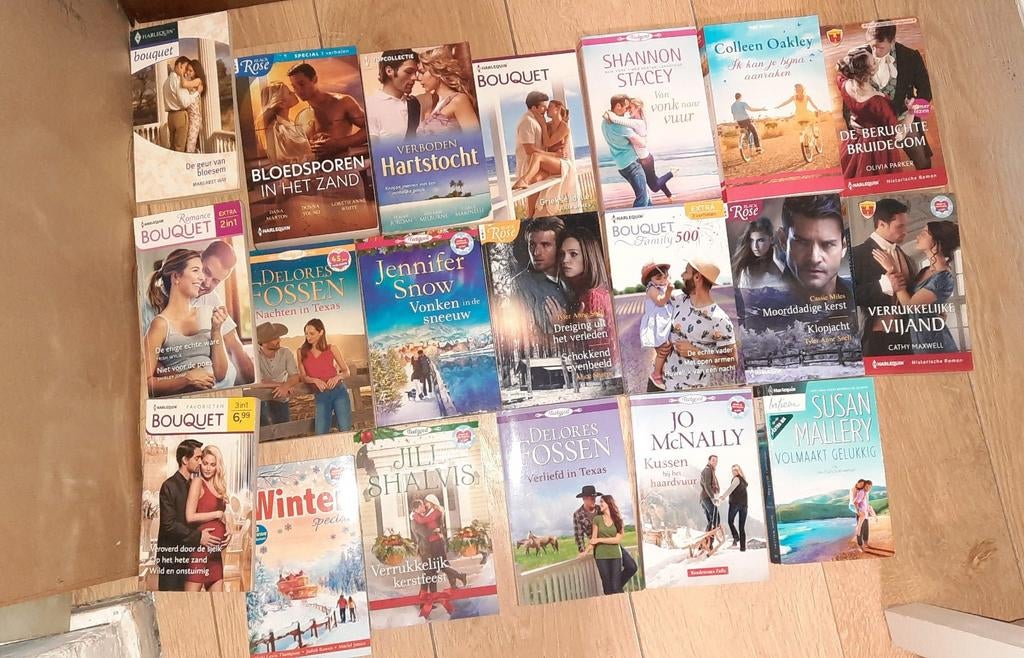 Verschillende Harlequin & feel good boekjes., Boeken, Ophalen of Verzenden, Zo goed als nieuw