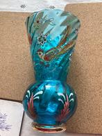 Vaas, Huis en Inrichting, Woonaccessoires | Vazen, Blauw, Nieuw, Ophalen of Verzenden, Glas