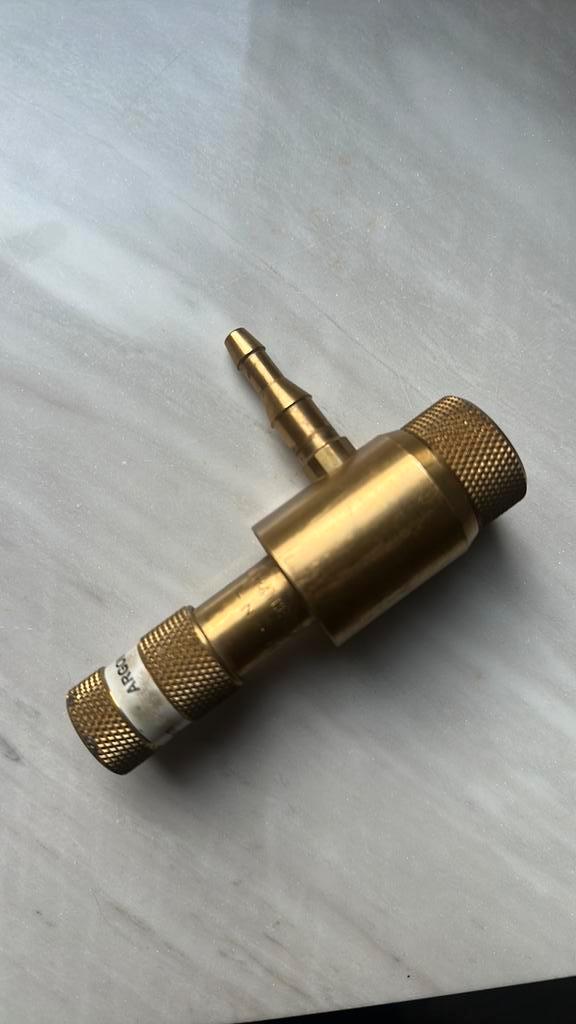 Reduceer meter Integra koppeling variabel l/min., Doe-het-zelf en Verbouw, Gereedschap | Lasapparaten, Co2, 250 ampère of meer