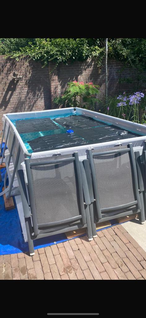 Bestway zwembad 2,82mx1,96m  z.g.a.n, Tuin en Terras, Zwembaden, Zo goed als nieuw, Minder dan 80 cm, 200 tot 400 cm, 200 tot 300 cm