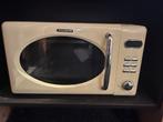 Magnetron Retro vrijstaand 20 liter Pastel Beige 700W NIEUW, Witgoed en Apparatuur, Magnetrons, Ophalen, Nieuw, Magnetron, Draaiplateau