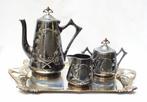 Koffie en theeservies Art Nouveau - WMF., Antiek en Kunst, Ophalen of Verzenden