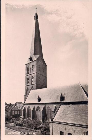 R.K. Kerk - Zutphen - oude kaart [15343] beschikbaar voor biedingen