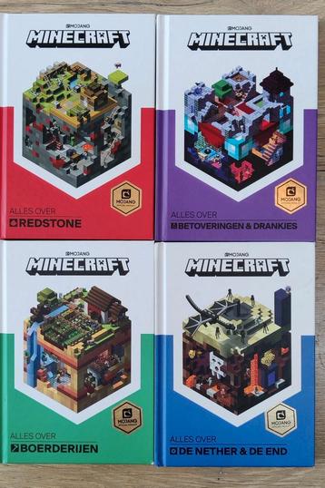 Minecraft Mojang Informatieve boeken €5,- per stuk  beschikbaar voor biedingen