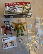 Lego Ninjago 71781 Lloyd Mech Battle EVO, Ophalen of Verzenden, Zo goed als nieuw, Complete set, Lego