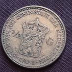 Drie Zilveren Munten Koningin Wilhelmina 1/2 G, 25 en 10 Ct, Verzenden, Koningin Wilhelmina, 10 cent