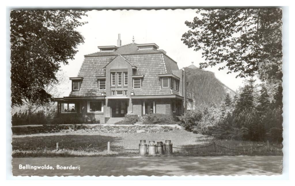 Bellingwolde, Boerderij, Verzenden, 1940 tot 1960, Ongelopen, Groningen