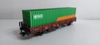Rongenwagon met 40 ft. Bam container van Marklin (04), Ophalen, Wisselstroom, Wagon, Märklin