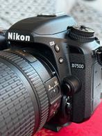 Nikon D7500 5K Shutter Full Set, Audio, Tv en Foto, Fotocamera's Digitaal, Spiegelreflex, 21 Megapixel, Zo goed als nieuw, Nikon