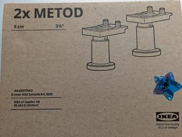 Ikea Metod pootjes 6x