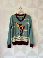 Collectif Mark Knitted Jumper trui blauw wit S NIEUW, Collectif, Blauw, Nieuw, Ophalen of Verzenden