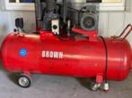Brown compressor 5,5 kw, Gebruikt, Ophalen of Verzenden, 10 bar of meer, 400 tot 800 liter/min