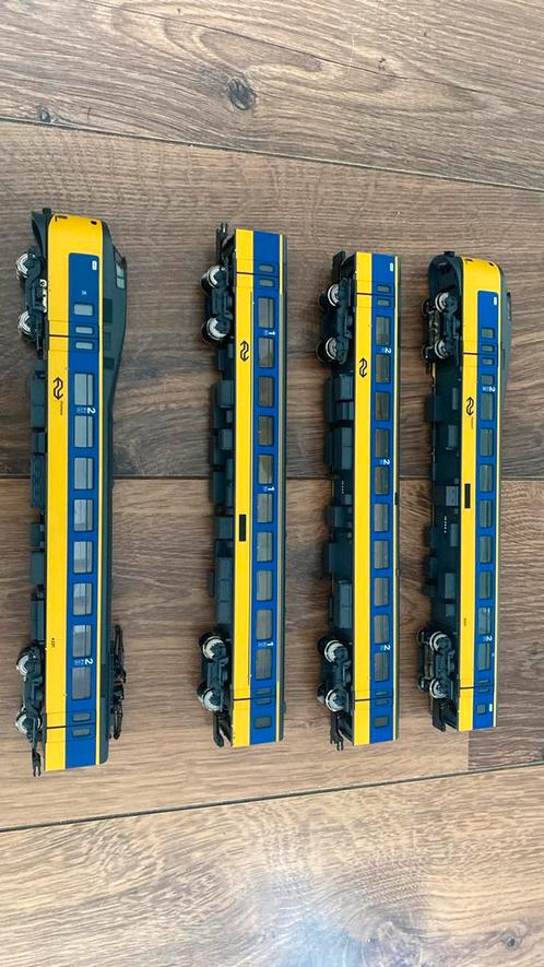 Trix 22355-NS ICM-4 Koploper–4-delig–DC 2-rail– 4221, Hobby en Vrije tijd, Modeltreinen | H0, Zo goed als nieuw, Treinset, Gelijkstroom