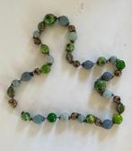 Kralensnoer, Sieraden, Tassen en Uiterlijk, Kettingen, Ophalen of Verzenden, Groen, Overige materialen