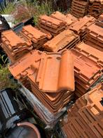 Dakpan Kleine Romaan Natuurrood, Doe-het-zelf en Verbouw, Dakpannen en Dakbedekking, Ophalen, Steen of Klei, Zo goed als nieuw