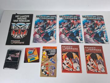 Transformers folders en documentatie  beschikbaar voor biedingen
