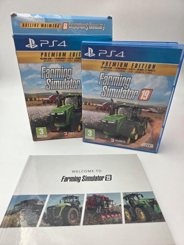 Farming Simulator 19 Premium Edition - PS4, Spelcomputers en Games, Games | Sony PlayStation 4, Gebruikt, Ophalen of Verzenden