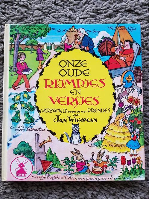 Boek : Onze oude rijmpjes en versjes -- Jan Wiegman (nieuw!), Boeken, Kinderboeken | Jeugd | onder 10 jaar, Nieuw, Verzenden