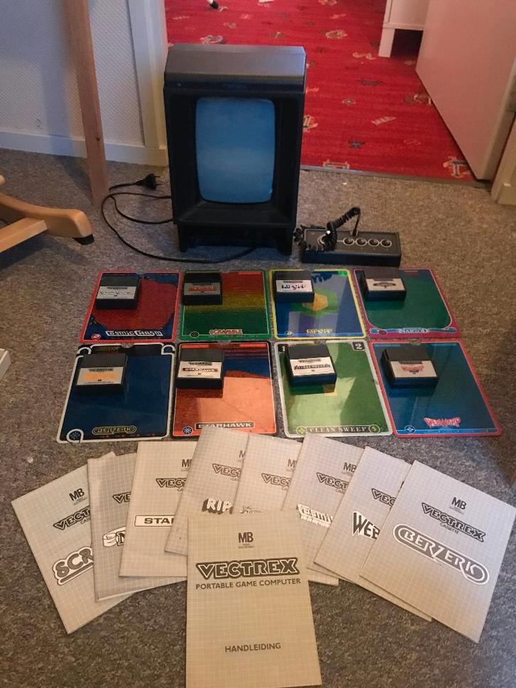 Vectrex spelcomputer, Spelcomputers en Games, Spelcomputers | Overige, Gebruikt, Ophalen of Verzenden