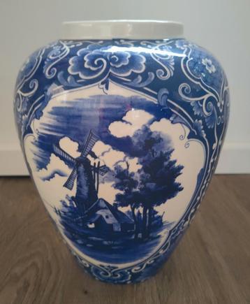 Delfts blauwe vaas. Gaaf.  beschikbaar voor biedingen