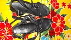Sandalen Shabbies zwart maat 37., Kleding | Dames, Schoenen, Shabbies Amsterdam, Zwart, Zo goed als nieuw, Sandalen of Muiltjes