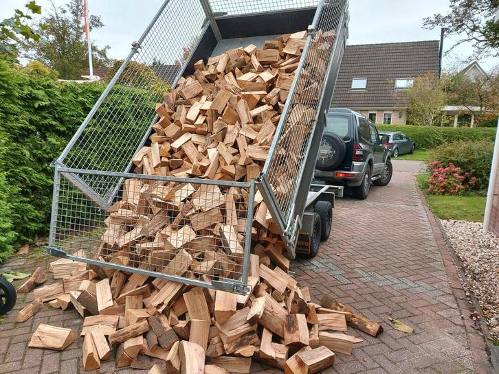 Droog beuken haardhout 25cm, Tuin en Terras, Haardhout, 6 m³ of meer, Ophalen