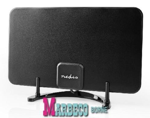DVB-T antenne, UHF, VHF, FM binnen antenne, Verst26dB, Black, Telecommunicatie, Antennes en Masten, Nieuw, Antenne, Ophalen of Verzenden