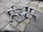 5 Oude zware authentieke zwarte schoen leest leesten, Antiek en Kunst, Ophalen of Verzenden