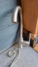 Hoge Hals Mengkraan - Wastafelkraan, Doe-het-zelf en Verbouw, Sanitair, Ophalen, Gebruikt, Rvs, Wastafel