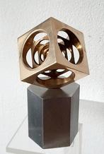 Turners Cube messing staal, Ophalen of Verzenden