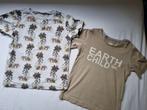 'T- shirt handgemaakt olifant & shirt Earth Child maat 104, Gebruikt, Jongen of Meisje, Handgemaakt, Ophalen of Verzenden