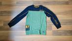 We shirt maat 146/ 152 Groen/ blauw shirt met lange mouwen., Ophalen, Gebruikt, Jongen, Shirt of Longsleeve