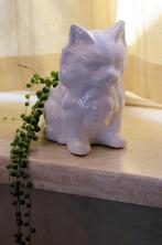 Vintage bloempotje poes 1980, Ophalen of Verzenden, Zo goed als nieuw, Dier