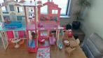 Barbie Dreamhouse – Compleet met meubels &  Barbiepoppen –, Kinderen en Baby's, Ophalen, Gebruikt