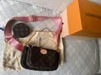 Louis Vuitton Multi Pochette Accessoires Nieuw Rose Monogram, Nieuw, Overige merken, Ophalen of Verzenden, Bruin