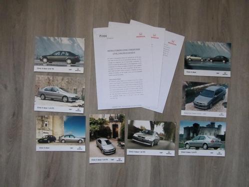 Honda Civic 5 Deurs Press Information 1994 - 1997, Boeken, Auto's | Folders en Tijdschriften, Zo goed als nieuw, Honda, Ophalen of Verzenden