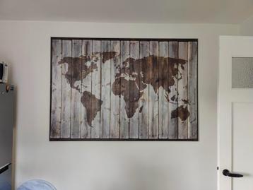 Ikea premiar wereldkaart houtlook beschikbaar voor biedingen