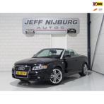 Audi A4 Cabriolet 2.0 TFSI S-Line "Automaat" Leer Xenon Stoe, Open dak, Gebruikt, Zwart, 4 cilinders