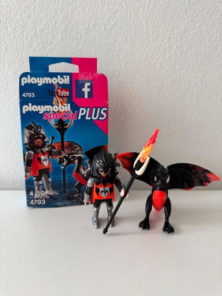 Playmobil 4793 Ridder met Draak 2 van 2 - Compleet met Doos!, Kinderen en Baby's, Speelgoed | Playmobil, Zo goed als nieuw, Complete set