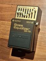 Boss GE-7B Bass Equalizer (1989 black label, Japan!), Ophalen of Verzenden, Gebruikt, Equalizer
