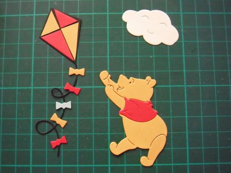 stansjes Winnie the Pooh, Hobby en Vrije tijd, Kaarten | Zelf maken, Ophalen of Verzenden, Nieuw, Overige thema's, Overige typen