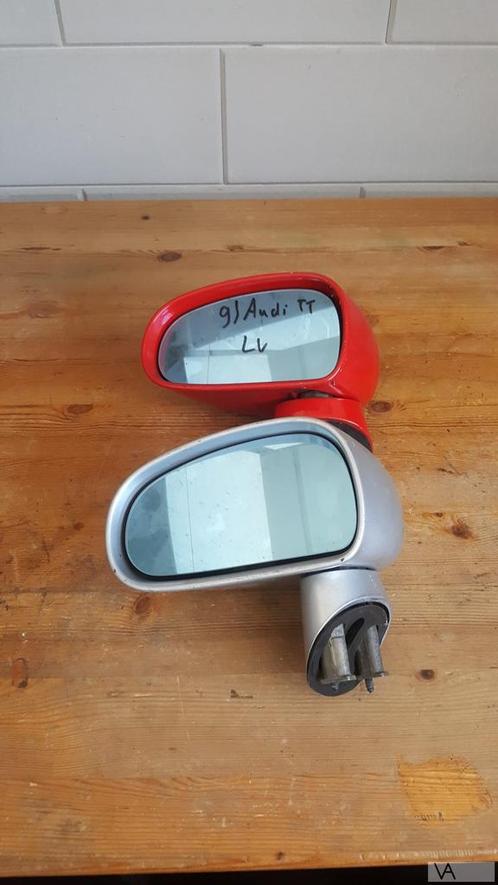 Spiegel links Audi TT 8n 1999 -2005 €30 buitenspiegel ROOD, Auto-onderdelen, Spiegels, Audi, Gebruikt, Ophalen of Verzenden