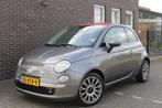 Fiat 500 C 0.9 TwinAir Lounge-cabrio-clima-86 PK, Te koop, Zilver of Grijs, Geïmporteerd, 500C