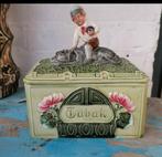 Antieke Tabaksdoos met Jongen en Honden, Antiek en Kunst, Ophalen