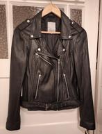 Leren jasje dames Maat L Goosecraft /Biker chic/Vintage, Maat 38/40 (M), Goosecraft, Zwart, Ophalen of Verzenden