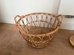 Grote rieten mand - IKEA Snidad - 55x32 cm, Huis en Inrichting, Woonaccessoires | Schalen en Manden, Mand, Ophalen of Verzenden