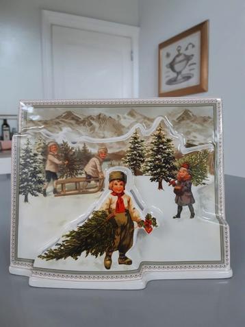 Waxinelichthouder Villeroy en Boch Winter Postcards  beschikbaar voor biedingen